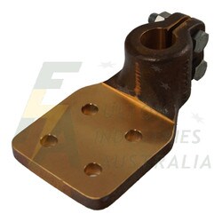 CLS copper right angle substation terminal lug